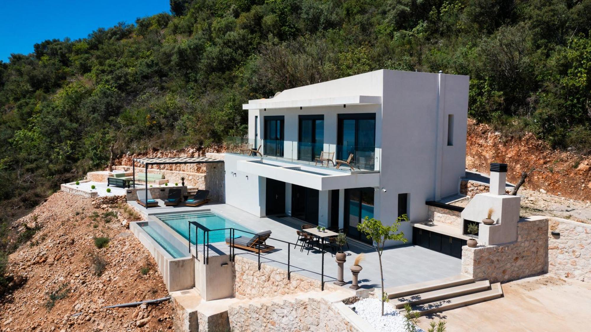 Pantea Luxury Villa Vasiliki  Exterior photo